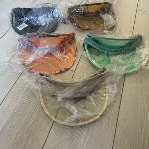 5 Women's Colorful Visor Collection